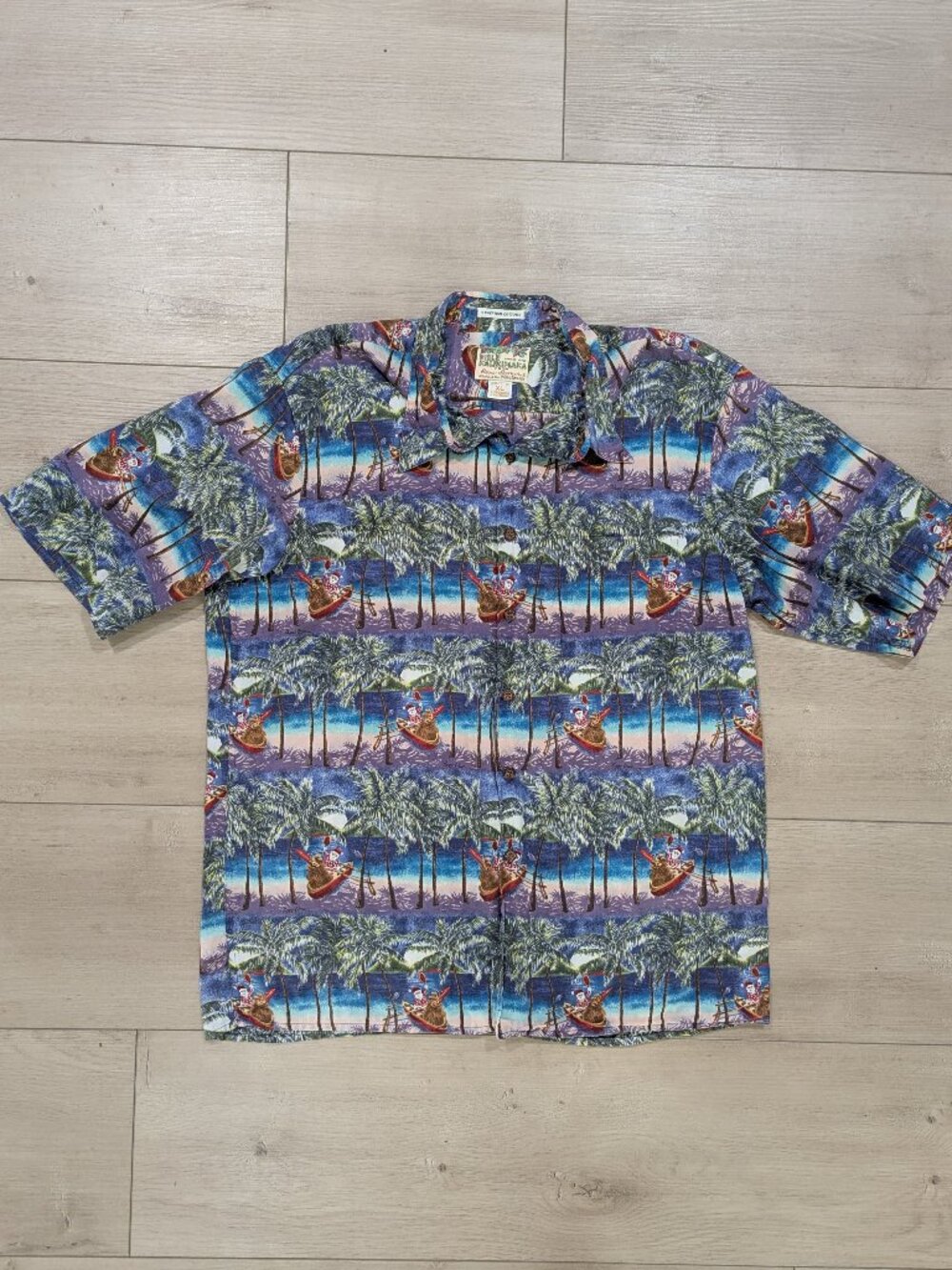 Reyn Spooner Mele Kalikimaka Christmas Limited Issue Shirt Mens Size XL Hawaiian